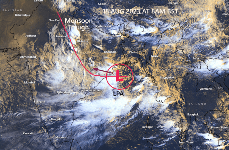 Read more about the article আপডেট ২/ লঘুচাপ(LPA) | তারিখ: 18 আগস্ট 2023, 8:25AM BST