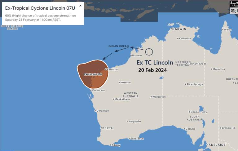 Read more about the article Cyclone Lincoln: All set to Re-intensify into a Tropical Cyclone Thursday