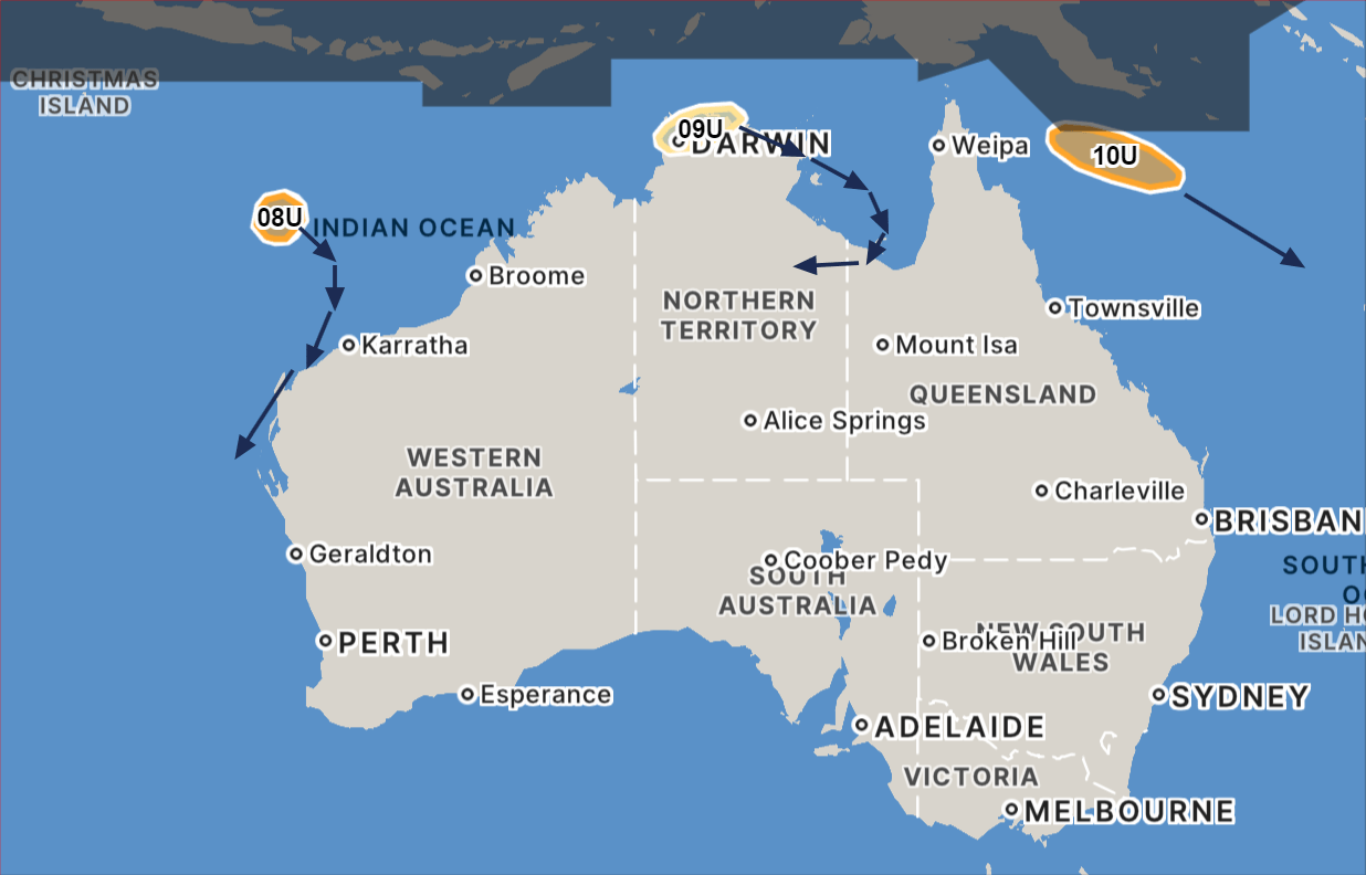 Read more about the article Australia Weather: Multiple Lows Are Intensifying to Affect Australian Coasts