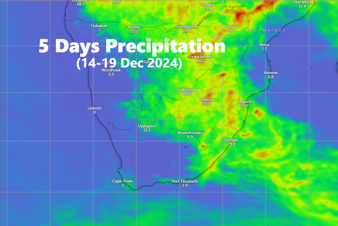 Read more about the article 10-Day Weather of Cape Town, Durban, and Johannesburg