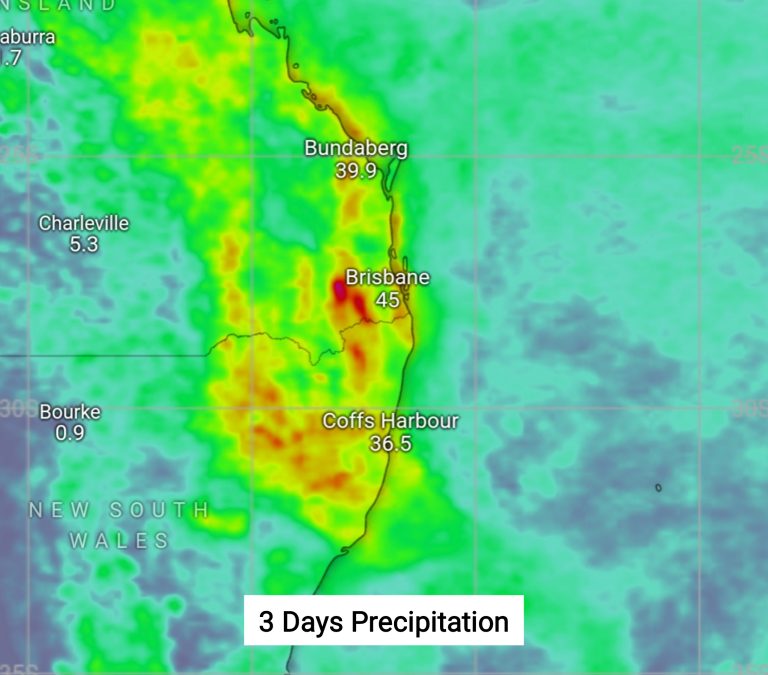 Read more about the article Brisbane 3-Day Weather Forecast: Rain and Flood Warnings